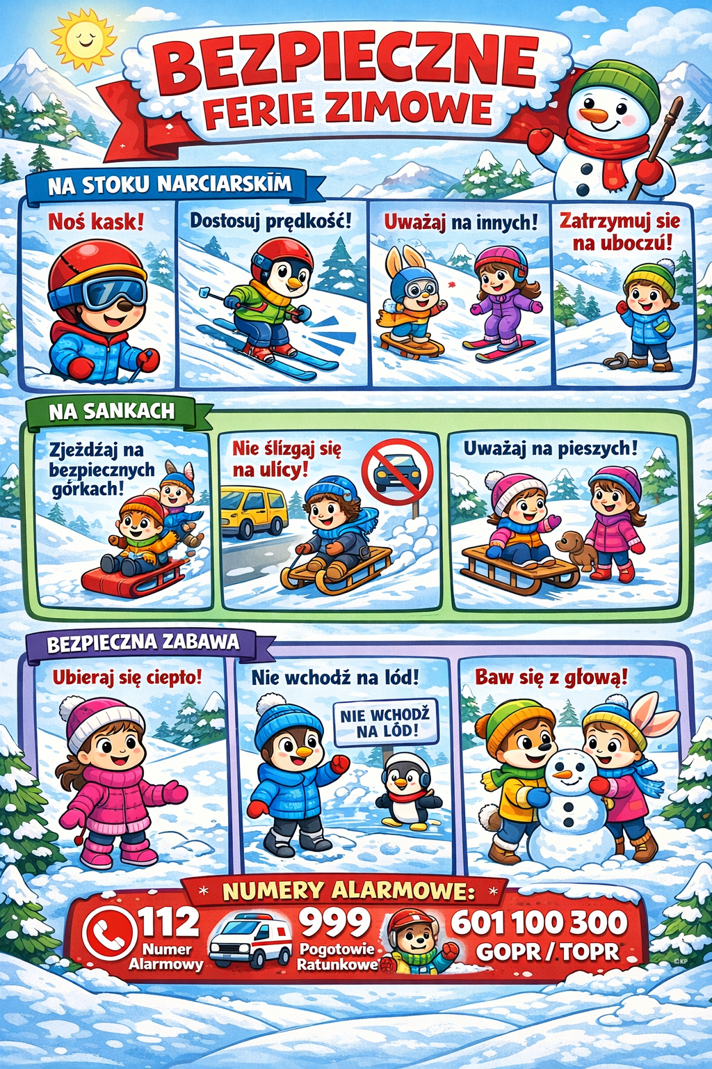 Bezpieczne ferie